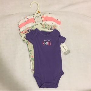 Carters NB onesies NWT
